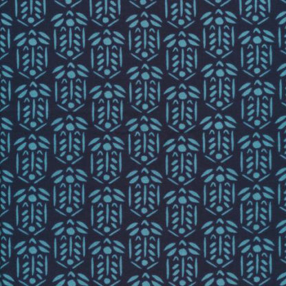 Pre-loved: Claudia - Blå dragonfly mønster - Image 2