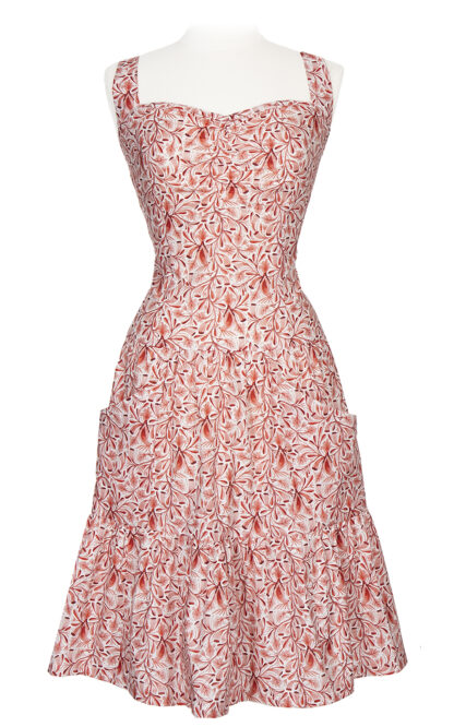 Pre-loved: Flora - Koral/rød