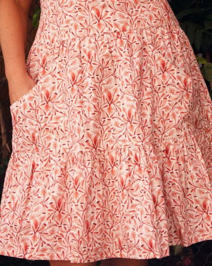 Pre-loved: Flora - Koral/rød - Image 5