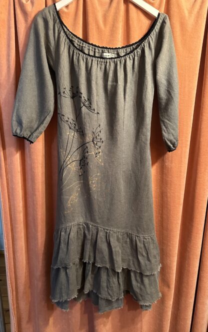Pre-loved: Carmen hørkjole - Oliven