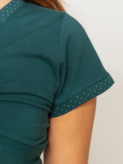 Twist T-shirt - Petrol | Prik - Image 11