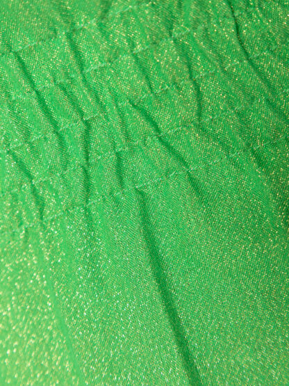 Claudia - Grøn glitter kjole - Image 11