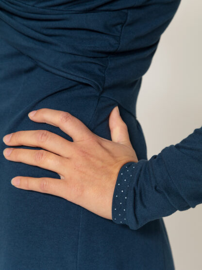 Langærmet Twist - Blå - Image 7