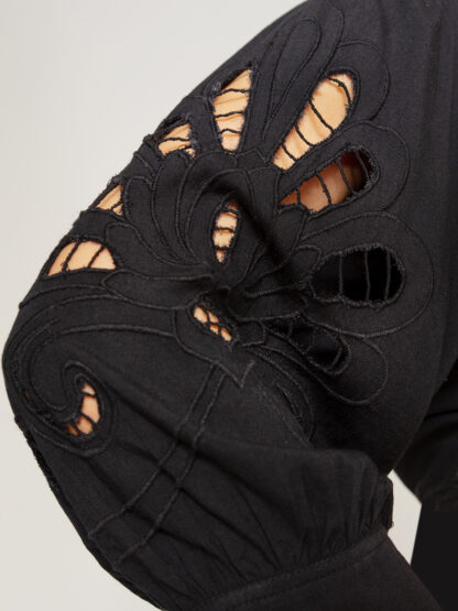 Pre-Order: Nikoline kjole - Sort - Image 2