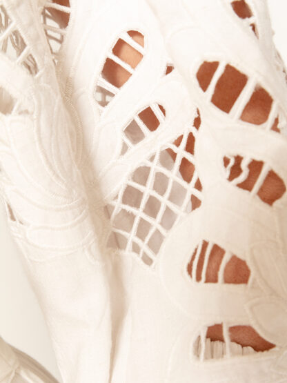 Pre-Order: Nikoline kjole - Hvid - Image 8
