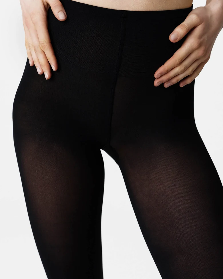 Olivia Sorte miljøvenlige nylonstrømpebukser (Den 60) | Swedish Stockings - Billede 6
