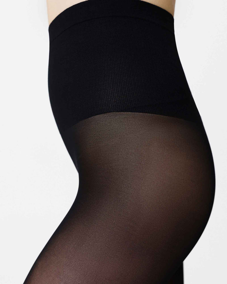 Svea - Sorte strømpebukser (Den 30) | Swedish Stockings - Billede 3