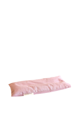 Rosa økologisk øjenpude